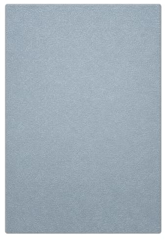casa pura Tappeto Rotondo, 140 cm, Grigio Chiaro, Antiscivolo e Piatto, per corridoio, Soggiorno, Cucina, Camera da Letto, Ideale Anche Come Base per Sedia da scrivania, Londra
