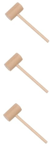 Cabilock 3 Set Batticarne Mini Martello per Granchio Martello per di Mare Martello Batticarne Martello Granchio Maglio per Carne Martello Batticarne Strumento Mazzuolo per 4 Pezzi * 3
