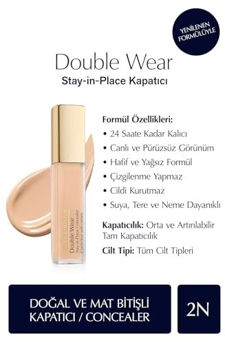 Double Wear Concealer #2N 12ML - Non Comedogenic & Waterproof
