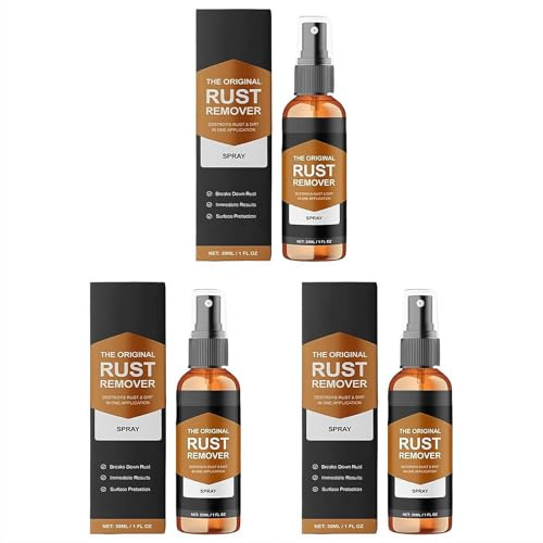 FLKWOP Spray antirouille pour métal, anti-rayures de voiture, spray anti-rouille, 30 ml pour plusieurs surfaces