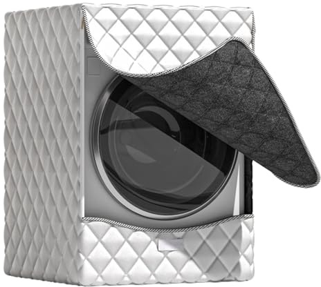 Washing Machine Cover - Front Loader Waterproof Washer - Oxford Cloth Tumble Dryer Cover | for Top Load Appliances Home Outdoor Bathroom Balcony