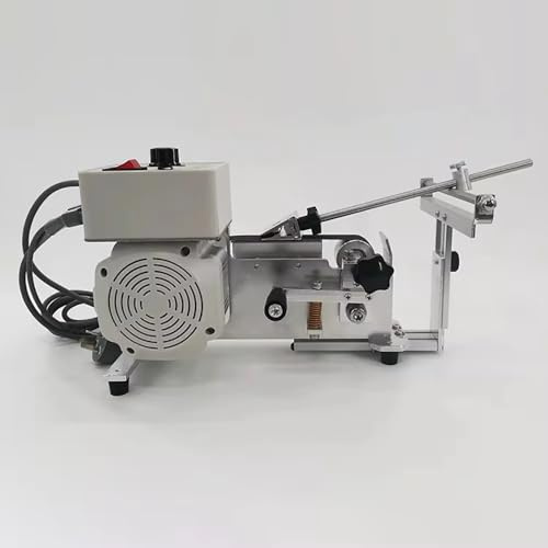 Ponceuse à bande électrique multifonctionnelle, affûteur de couteaux à vitesse réglable avec angle fixe, 220 V CA, 550 W