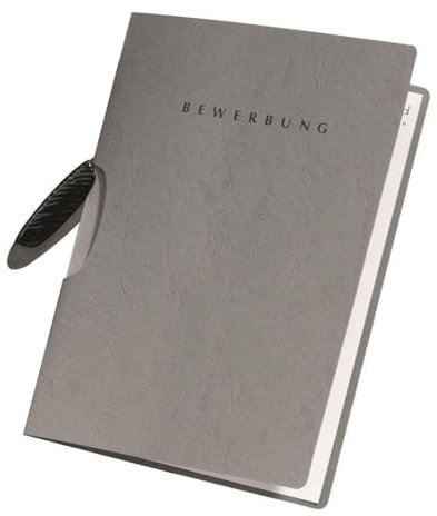 Pagna 22004-06 Bewerbungsmappe Swing Basic, 2-teilig, grau