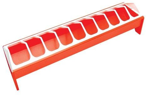 Futterhaus/Vogeltränke auf Stab 50 cm Pl/Hühner Hühner Hühner