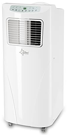 SUNTEC Mobiles lokales Klimagerät Fresh 7.000 Eco R290 | Klimaanlage für Räume bis 25 qm | Abluftschlauch | Kühler und Entfeuchter mit ökologischem Kühlmittel | 7.000 BTU/h | Für Wohnung und Büro