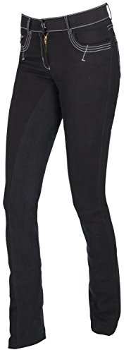 Covalliero BasicPlus Jodhpur Pantaloni da equitazione da donna, taglia 38, colore: Nero