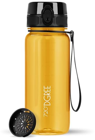 720°DGREE Trinkflasche „uberBottle“ Sieb – 6 Größen, über 40 Farben wählbar