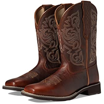 Ariat Women's Delilah StretchFit Western Boot, Spiced Cider, 8.5