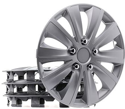 RIDEX 15'' pouces Enjoliveurs argent 100009A0021 Cap De Roue Enjoliveur Auto