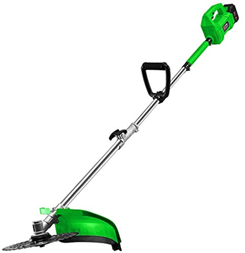 RALIRA Tondeuse à Gazon à Batterie, Tondeuse à Gazon électrique Portable d'extérieur, Petite désherbeuse Rechargeable de Jardin, Tondeuse à Gazon agricole multifonctionnelle, Moteur sans