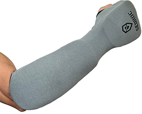 Sedroc Elite Fist and Forearm Guards Padded Arm Sleeves with Knuckle Protection - Pair (L)