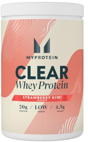 Myprotein Clear Whey Isolate Protein Pulver - Erdbeer-Kiwi - 500g - 20 Portionen - kühle und erfrischende Whey Protein Shake Alternative - 20g Protein und 4g BCAA pro Portion