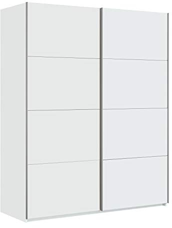 HOGAR24 ES Armario con Dos Puertas correderas, Modelo Hera, Acabado en Blanco Artik, Medidas: 150 x 200 x 60 cm