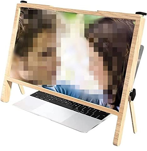 BULINO Bildschirmlupe, Laptop-HD-Verstärker, Computer, Laptop-Bildschirmlupe, kompatibel mit 15/16/17/18/20 Zoll Mobiltelefonen, Tablets, Laptop-Bildschirmvergrößerung, Desktop-Bildschirmlup