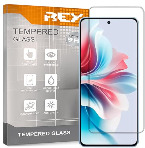 3X Protector Pantalla para OPPO Reno 11 F 5G, Cristal Vidrio Templado Premium