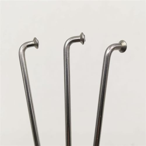 Raggi in acciaio per bicicletta 38 pz 13 Calibro Diametro 2.3 Mm Colore Del Nastro Raggi Bici Elettrica Materiale In Acciaio Inox 304 J-bend Corpo Rotondo raggi for bicicletta elettrica(Length 109mm)