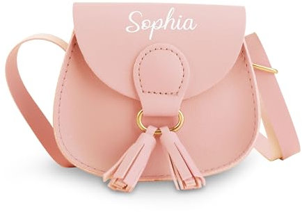 Personalisierte Umhängetasche für Mädchen Personalisierte Handtasche für Kleinkinder Umhängetasche mit individuellem Name Kinderhandtaschen Personalisierte Handtasche für Mädchen Geschenk mädchen