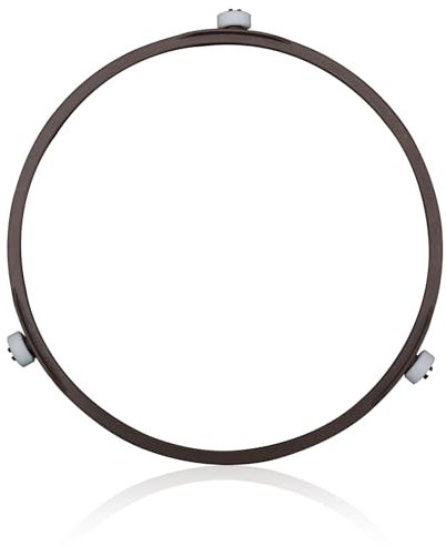 Anneau Support Micro Ondess, 17,8cm Anneau de Remplacement pour Plateau de Four à Micro-Ondes Support de Plateau en Verre Anneau Rotatif pour Micro-Ondes pour Plaques en Verre de 24,5 à 27 cm