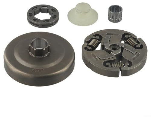 Montaje de engranajes de tambor de embrague de 3/8 de construcción robusta con una configuración de 7 dientes hechos a medida para usar con modelos de motosierras como For 355 y 359