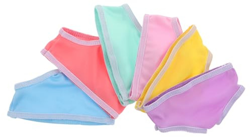 HEALSOPTHY 6 Piezas Pañales Reutilizables para Muñecas Ropa De Muñeca Bebé Accesorios De Vestir Accesorios De Ropa