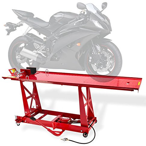 Motorradhebebühne 450kg Pneumatisch