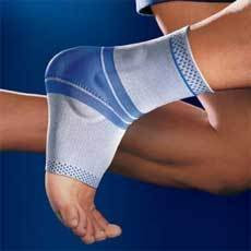 Bauerfeind Malleo Zug Titanum rechts Knöchelbandage Gr. 3