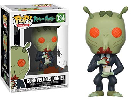 Funko 28449 Figur: Rick und Morty: Cornvelious Daniel mit Mulan Sauce