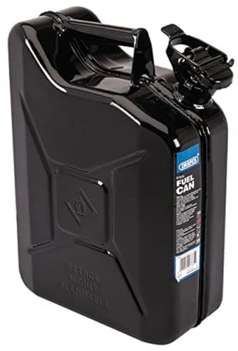 Draper 07664 10L Steel Fuel Can (Black)