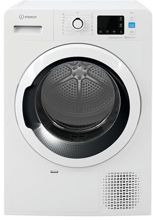 Indesit YT M11 83K RX EU Wärmepumpentrockner, 8 kg, Knitterschutz, EasyCleaning-Filter, 15 Programme