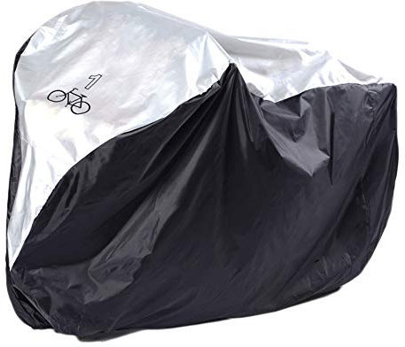 STTC Telo Bici Copribici Copertura Bicicletta, 210D Impermeabile Oxford Resistenti Antipolvere Protettivi UV Copri Bicicletta per Esterni ed Interni 1-3 Bici,S