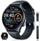 Motsfit Reloj Inteligente Hombre: Smartwatch con Llamada Bluetooth Pulsometro Podometro Presión Arterial Pulsera Actividad Inteligente Deportivo Impermeable Reloj Hombre para iPhone Android
