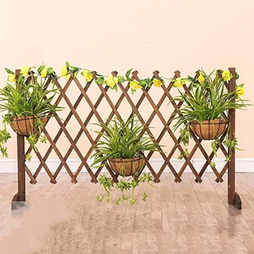 Sichtschutzzaun Leitplankenzaun – temporäre tragbare Hundezaunplatte, Pflanzenkletterrebe, Teleskopzaun aus Holz für die Außenwand, Mobilzaun/Tierzaun/Barrieretür (Size : 180 * 120cm)