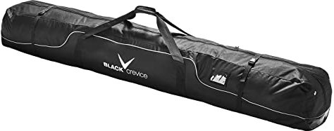 Black Crevice Nordic Skitasche für 3 Paar Langlaufski, 210 cm, Black/Silver