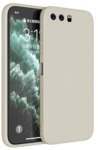 Topme Handyhülle Hülle Fur Huawei P10 (5.1 Inches) Case Schutzhülle, Hautschutz Aus TPU Silikonhülle - Altweiß