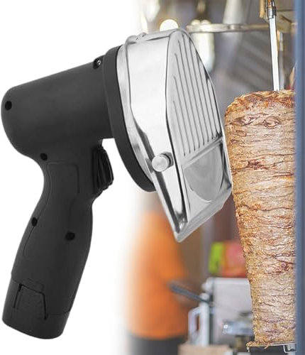 Beachtiful Coltello Elettrico per Kebab Coltello per Kebab Turco Coltello da Intaglio Elettrico Dispositivo di Taglio Portatile Strumento per Affettare Affettatrice per Grattugia Coltelli Elettrici