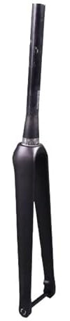 QAINKUN Federgabel Carbon Road Gabel 700C Steckachse 100 * 12mm Scheibenbremse 140/160mm Carbon Fahrradgabeln Verjüngt Carbon Road Fahrradgabel Fahrradgabel