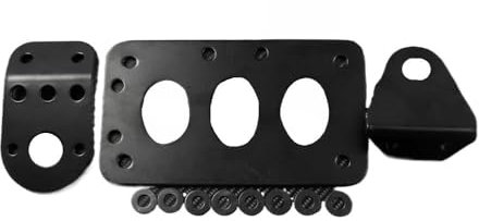 Motorrad SI Mount Kennzeichen Halterung Halter Bremse Rücklicht Für H&Arley Für Bobber Nummernschildhalter