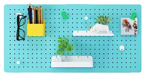 Panneau perforé Mural en métal Robuste, kit de Rangement d'outils + Supports et Crochets pour la Maison et Le Travail (Couleur : Style 3)