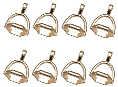 HAPINARY 20stücke Sechseckige Anhänger Aus Legierung Für Diy-schmuck Charms Zum Selbermachen Für Halsketten Und Armbänder Roségold