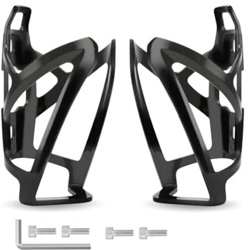 Lot de 2 Porte-bidon de vélo, Porte-gobelet de vélo Léger Universelle pour VTT Vélo de Route, fabriqué en matériau PC de Haute qualité, léger et également Beau