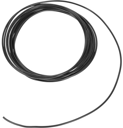 KALLORY Alambre de Aluminio Negro para Bonsáis 2 Mm de Grosor 5 M, Alambre Flexible para Plantas de Interior y Exterior, Herramienta de Jardinería Práctica para Moldear y Fijar Bonsáis
