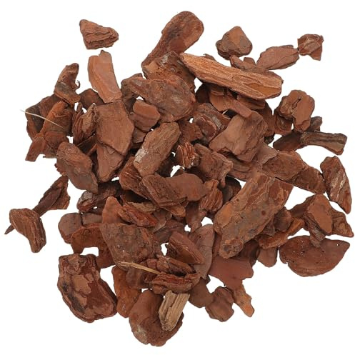 STOBAZA Décoration en Copeaux d'Écorce de Reptile pour Vivarium Tortue Terrestre et Lézard, Copeaux d'Écorce d'arbre Broyée pour Litière, Accessoire Terrarium Naturel