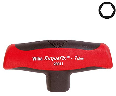 Wiha Destornillador dinamométrico con mango corredizo TorqueFix® T con limitación del par de apriete preajustada de forma fija 10.0 Nm (29230)