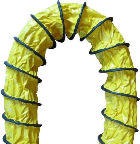 Aktobis flexibler Luftverteilungsschlauch, Abluftschlauch, Rohrleitung, Belüftung (Ø 20 cm / 10 Meter)