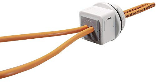 Icotek KVT 32 Kabeldurchführung teilbar Grau 1 St.
