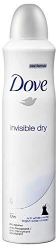 Dove Desodorante Aerosol Antitranspirante Invisible 200 ml - Pack de 6