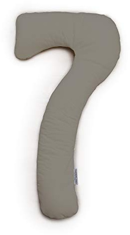 Theraline my7 Seitenschläferkissen mit Bezug, waschbar 60°C, Stillkissen & Lagerungskissen ergonomisch mit integriertem Kopfkissen, Kissen für Seitenschläfer mit wattiertem Bezug für mehr Komfort
