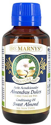 Marnys Aceite de Almendras Dulces 100% Vegetal, 125 Mililitros