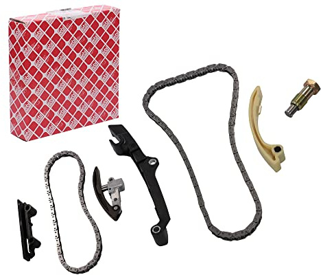 febi bilstein 45792 Steuerkettensatz für Nockenwelle, mit Gleitschienen und Kettenspanner, 1 Stück