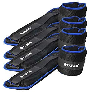 Oliver Gewichtsmanschetten Prime 4 Paar je 2kg Gewichte Functional blau